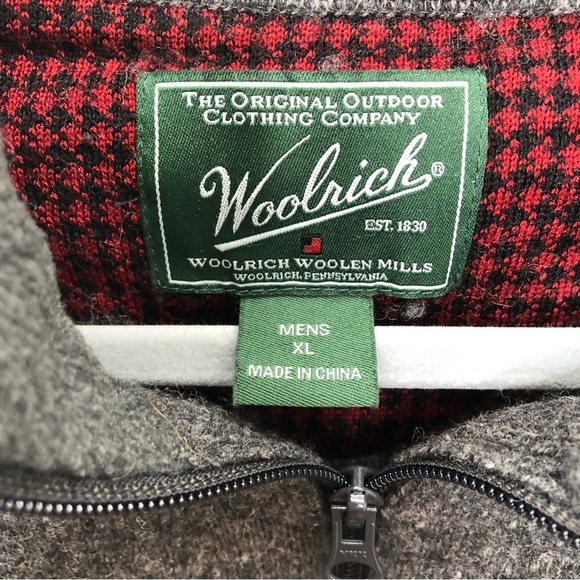 Woolrich gray wool blend pull on sweater - Picture 2 of 7